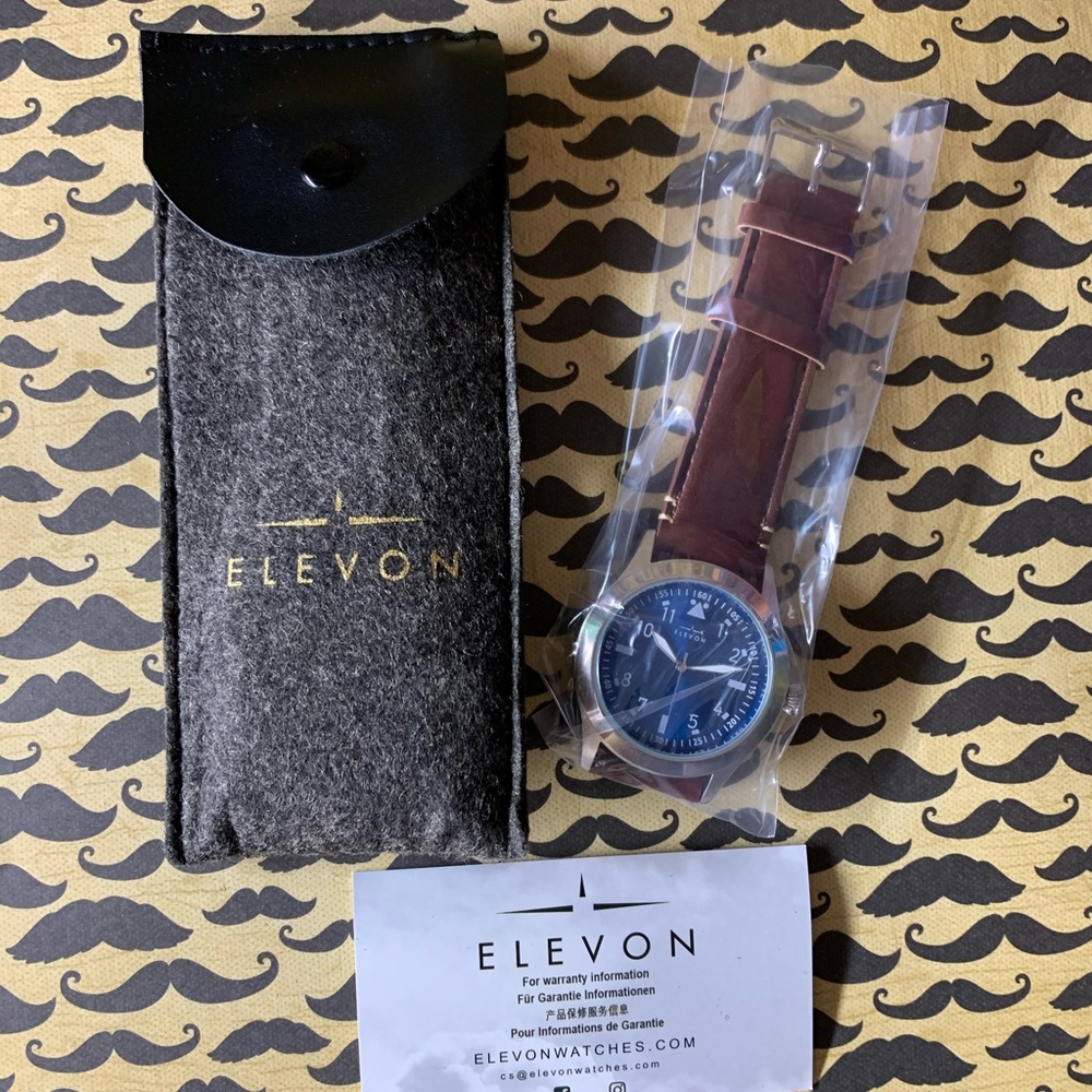 New men’s Elevon watch with case